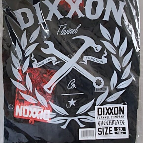 Dixxon Flannel CHECKMATE Limited Edition Flannel Shirt - Men's 2XL Tall - Picture 11 of 13